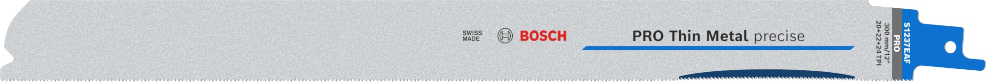 Hojas de sierra sable PRO Thin Metal S1237EAF Precise