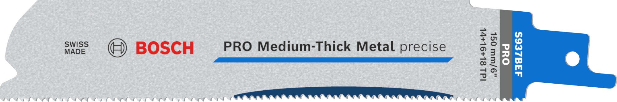 Hoja de sierra sable PRO Medium-Thick Metal S937BEF Precise