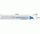 Hoja PRO Medium-Thick Metal precise S1137BEF, 1,1 x 25 x 225 mm, 2 unidades