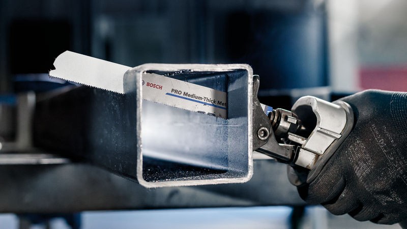 Hoja PRO Medium-Thick Metal precise S1137BEF, 1,1 x 25 x 225 mm, 5 uds.