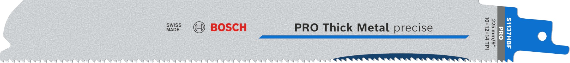 Hoja de sierra sable PRO Thick Metal S1137HBF Precise