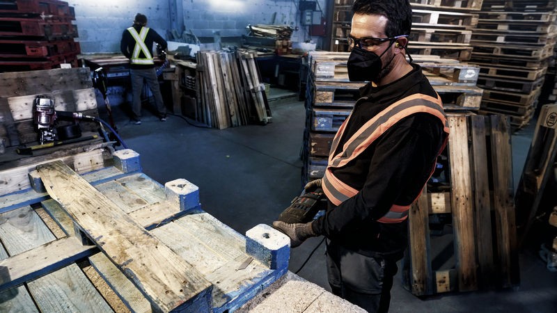 Hoja PRO Pallet Repair S1132VFR, 0,9 x 19 x 225 mm, 100 unidades