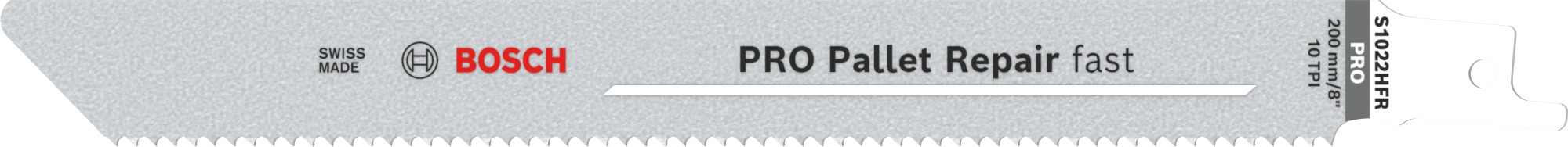 Hoja PRO Pallet Repair fast S1022HFR 0,9 x 19 x 200 mm, 100 unidades