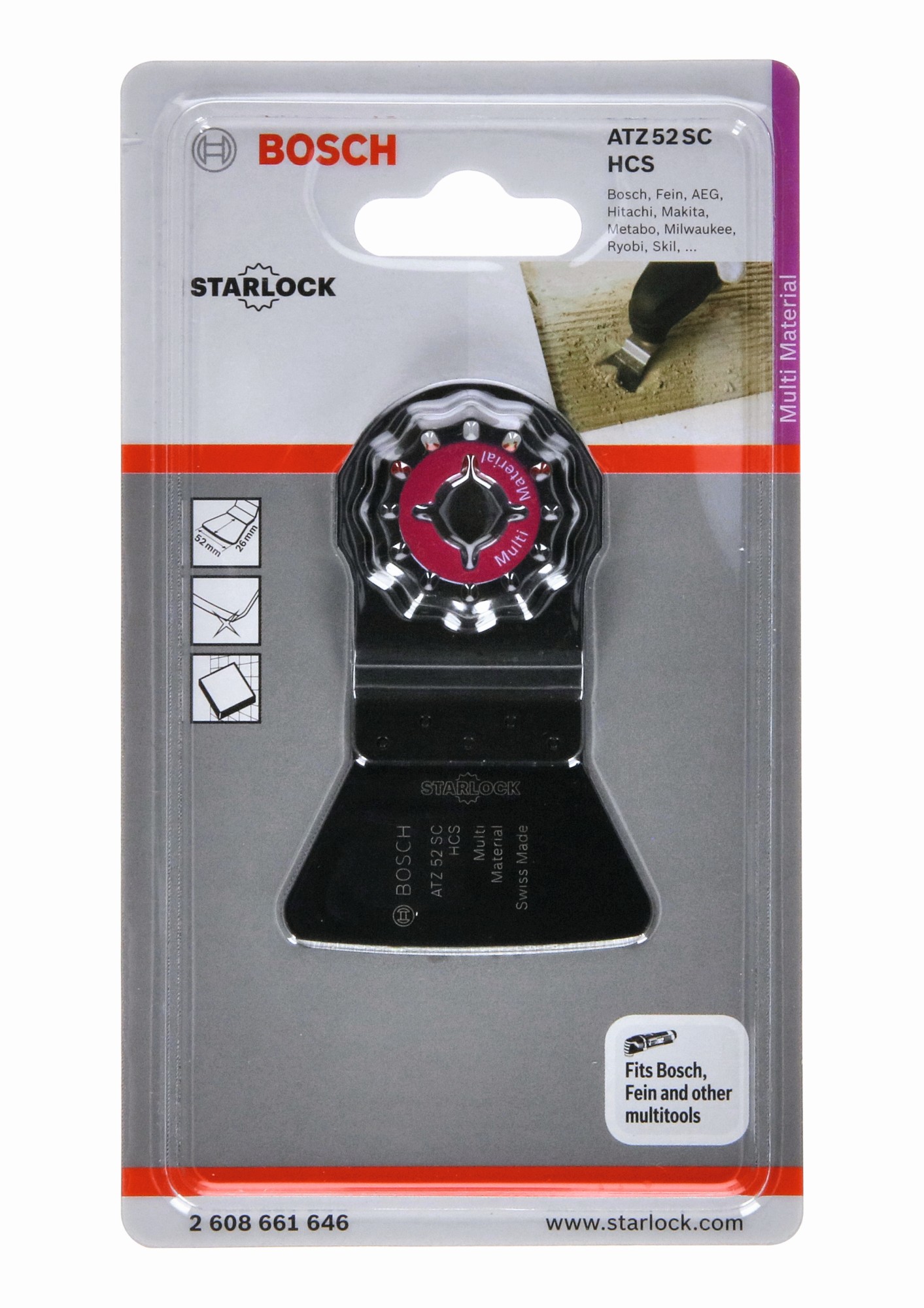 Rascadora HCS ATZ 52 SC, rígida