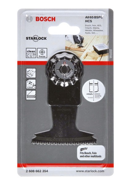 Hoja de sierra de inmersión HCS AII 65 BSPC Hard Wood