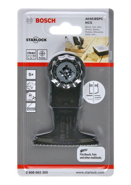 Hoja de sierra de inmersión HCS AII 65 BSPC Hard Wood