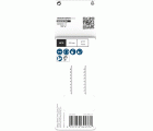 Hoja de sierra de calar PRO Wood precise T144DP 100 mm, 2 uds.
