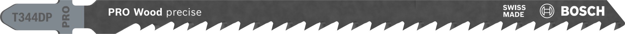 Hoja de sierra de calar PRO Wood precise T344DP 152 mm, 25 uds.