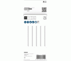 Hoja de sierra de calar PRO Plastics PVC clean T302H 132 mm, 5 uds.
