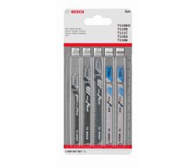 Sets de 5 hojas de sierra de calar para madera y metal 