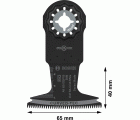 Hoja para corte de inmersión PRO AII 65 BSPIB, 65 x 40 mm, 5 uds.