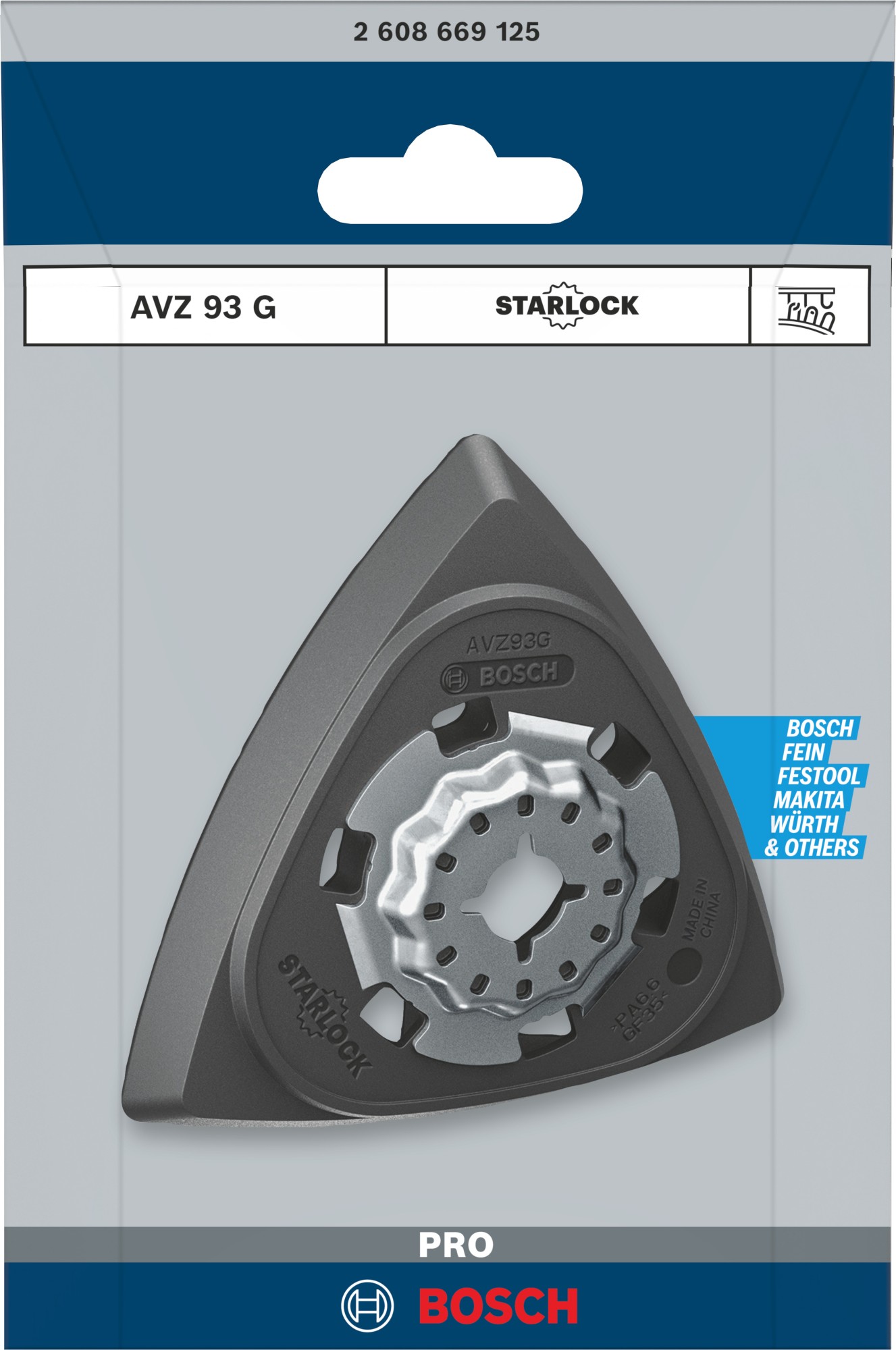 Accesorio multiherramienta PRO AVZ 93 G, 93 mm