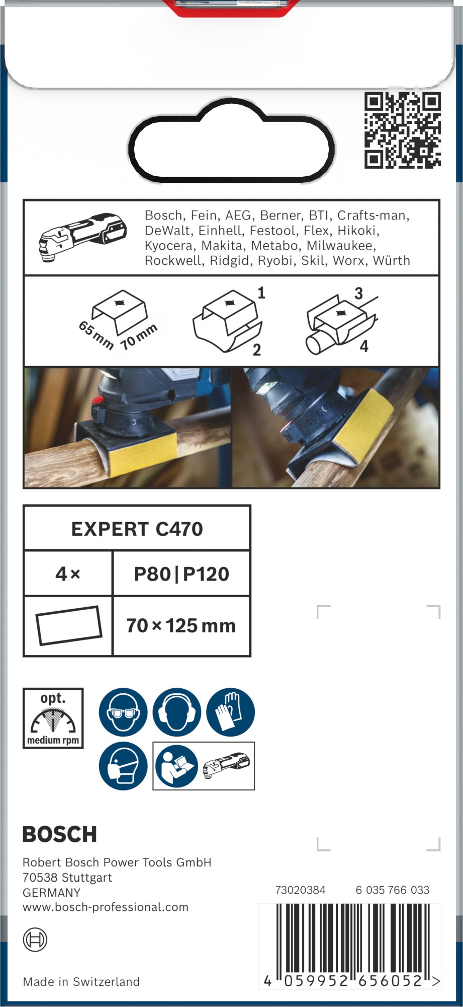 Lijadora de perfiles PRO AUZ 70 G, 70 x 65 mm, 5 unidades