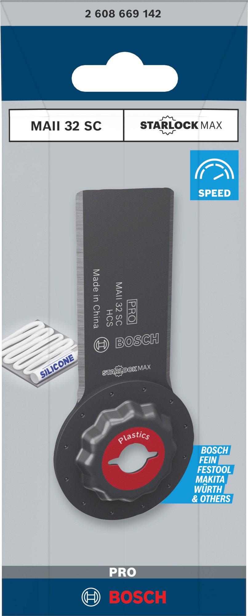 Hoja multiherramienta PRO MAII 32 SC, 32 x 55 mm