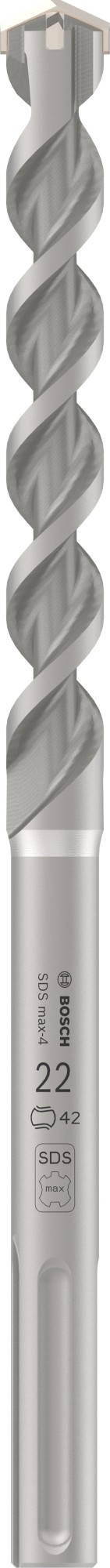 Broca para martillo PRO SDS max-4, 22 x 200 x 320 mm