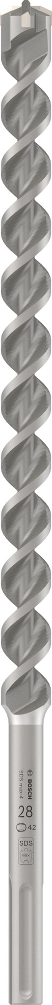 Broca para martillo PRO SDS max-4, 28 x 400 x 520 mm