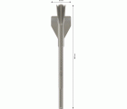 Cincel PRO SDS max Winged Gouging, 35 x 380 mm
