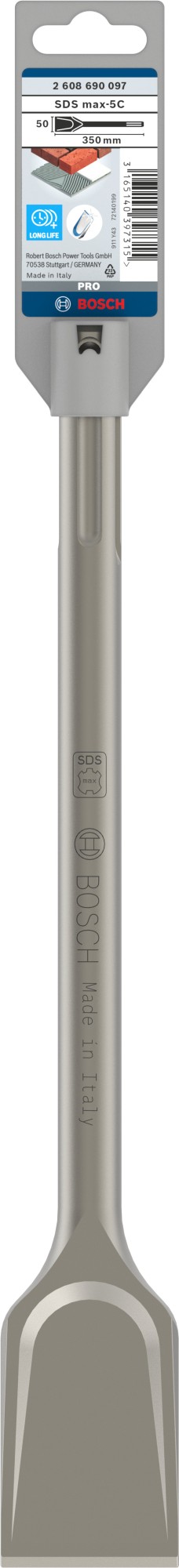 Cincel de pala PRO SDS max-5C 50 x 350 mm