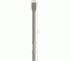 Cincel plano PRO HEX 30-4C, 35 x 400 mm