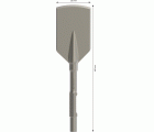 Cortador de asfalto PRO HEX 30, 125 x 400 mm