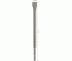 Set de cinceles planos PRO SDS plus-4C 20 x 250 mm, 10 unidades