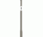 Cincel plano PRO HEX 22-5C 30 x 400 mm