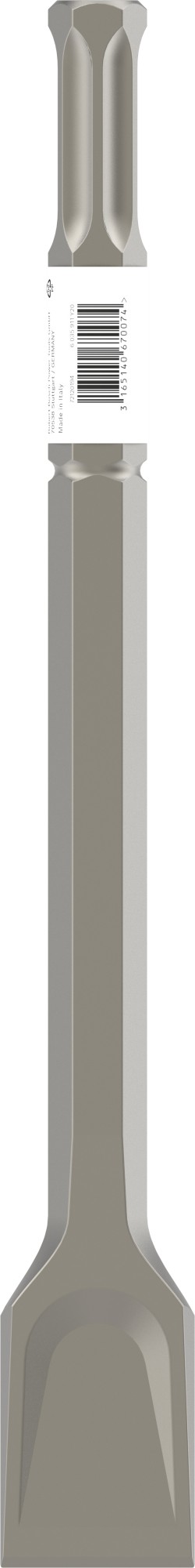 Cincel de pala PRO HEX 22-5C 50 x 400 mm