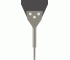 PRO SDS plus Floor Scraper, 130 x 290 mm