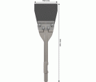 Rascador de suelos PRO HEX 30, 152 x 510 mm