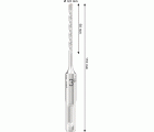 Broca para martillo PRO SDS plus-5X, 3,5 x 50 x 110 mm