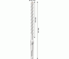 Broca para martillo PRO SDS plus-5X, 8,5 x 100 x 165 mm