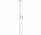 Broca para martillo PRO SDS plus-5X, 10 x 950 x 1.000 mm