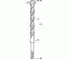Brocas para martillos perforadores SDS plus-3