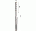 Broca para martillo PRO SDS plus-5X, 6,5 x 50 x 110 mm