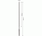 Broca para martillo PRO SDS plus-5X, 6,5 x 200 x 260 mm