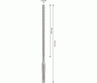 Broca para martillo PRO SDS plus-5X, 7 x 150 x 210 mm