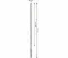 Broca para martillo PRO SDS plus-5X, 8 x 250 x 310 mm
