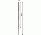 Broca para martillo PRO SDS plus-5X, 12 x 300 x 360 mm