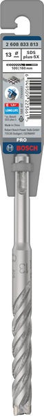 Broca para martillo PRO SDS plus-5X, 13 x 100 x 160 mm