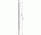 Broca para martillo PRO SDS plus-5X, 14 x 300 x 360 mm