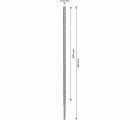 Broca para martillo PRO SDS plus-5X, 14 x 400 x 460 mm