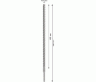 Broca para martillo PRO SDS plus-5X, 16 x 400 x 460 mm