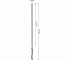 Broca para martillo PRO SDS plus-5X, 6,5 x 200 x 260 mm, 10 uds.
