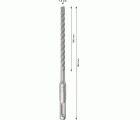 Broca para martillo PRO SDS plus-5X, 7 x 100 x 160 mm, 10 uds.