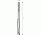 Broca para martillo PRO SDS plus-5X, 8 x 50 x 110 mm, 10 uds.