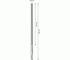 Broca para martillo PRO SDS plus-5X, 10 x 200 x 260 mm, 10 uds.