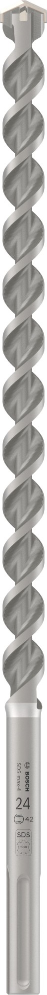 Broca para martillo PRO SDS max-4, 24 x 400 x 520 mm