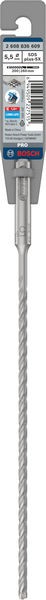 Broca para martillo PRO SDS plus-5X, 5,5 x 200 x 260 mm