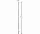 Broca para martillo PRO SDS plus-5X, 8 x 550 x 610 mm