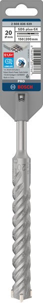 Broca para martillo PRO SDS plus-5X, 20 x 150 x 200 mm